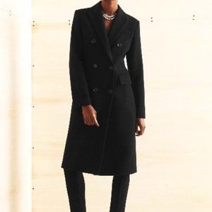 NEW W/T - MANGO Double -Breasted Long Trench Coat